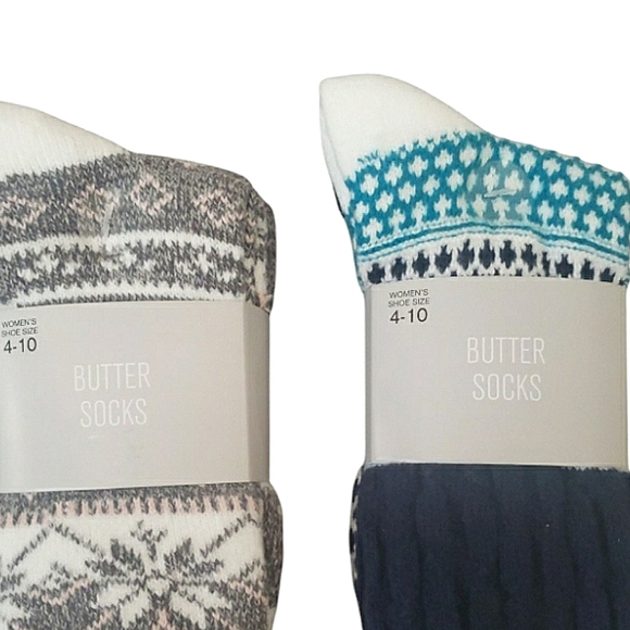 Butter Socks 4 Pairs NEW - Picture 3 of 3